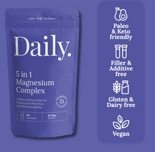 Load image into Gallery viewer, 5 in 1 Magnesium Complex + B6