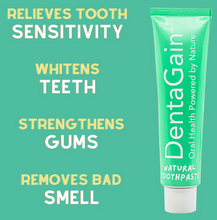 Load image into Gallery viewer, Toxaprevent DenturaGain Natural Toothpaste – Toothpaste with a Purpose