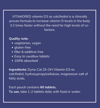 Load image into Gallery viewer, VitamoreD | Vitamin D3 as Calcifediol