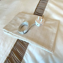 Load image into Gallery viewer, Earthing Half Sheet – UK Made – Organic Cotton With Silver Threads