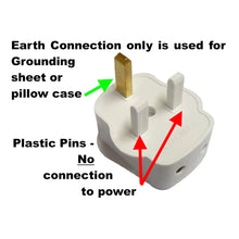 Load image into Gallery viewer, Earthing Half Sheet – UK Made – Organic Cotton With Silver Threads