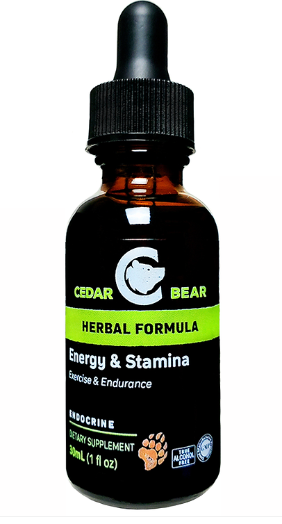 Cedar Bear® Energy & Stamina 30ml Endocrine