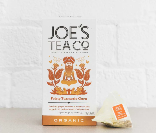 Joes Tea's Feisty Turmeric Guru Tea Bags