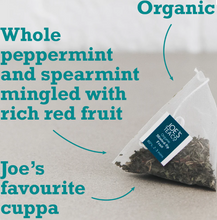 Load image into Gallery viewer, Joes Tea&#39;s Minted-Up Fruit Tea Bags
