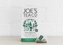 Load image into Gallery viewer, Joes Tea&#39;s Proper Peppermint Tea Bags
