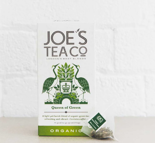 Joes Tea's Queen of Green Tea Bags