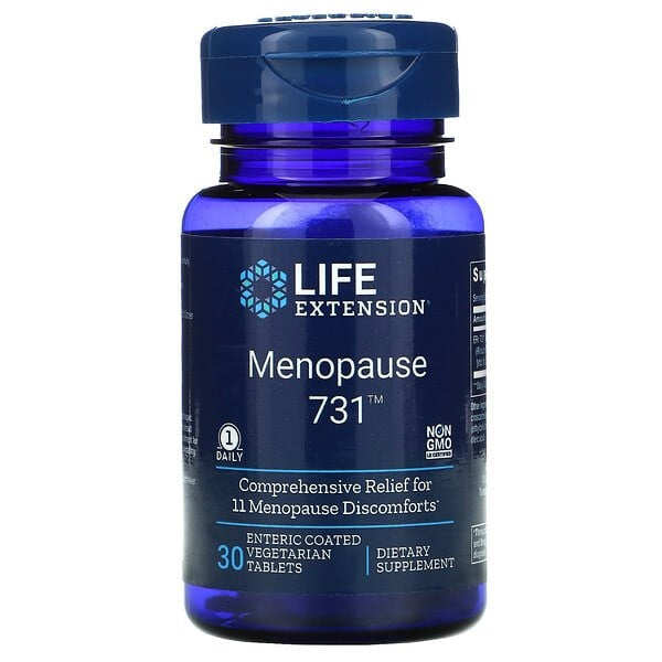 Menopause 731, 30 enteric-coated vegetarian tablets – Life Extension