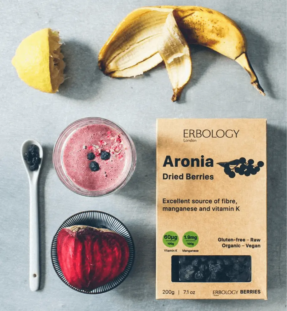 Organic Dried Aronia Berries 200g