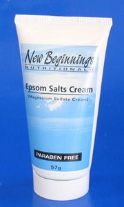 Epsom Salts Cream (Magnesium Sulphate)