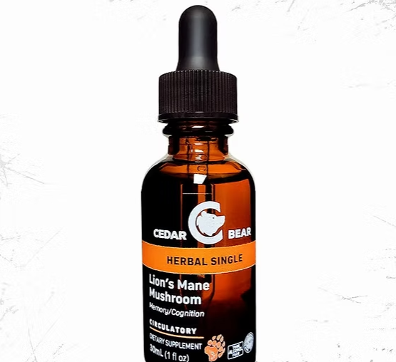 Cedar Bear® Lion's Mane Mushroom 30ml Memory/Cognition
