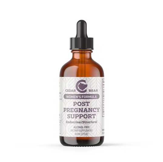 Cedar Bear® Post Pregnancy Support 60ml Women Endocrine/Structural Health