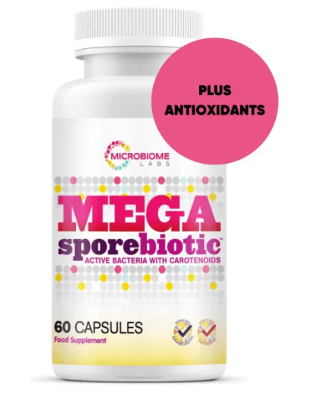 MegaSporeBiotic Plus Antioxidants – 60 caps – Microbiome Labs