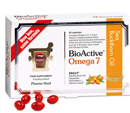 Omega 7 Sea Buckthorn Oil (60 capsules) – Pharma Nord