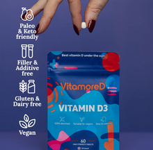 Load image into Gallery viewer, VitamoreD | Vitamin D3 as Calcifediol
