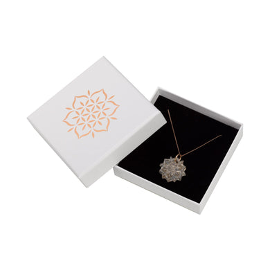 EMF Orgonite Small Flower Necklace - Breathe360