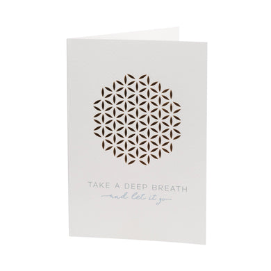 Gift Card - Take A Deep Breath And Let It Go Card - Breathe360