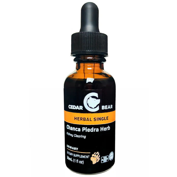 Cedar Bear® Chanca Piedra Herb for Kidney, Liver and Gut Health 30ml