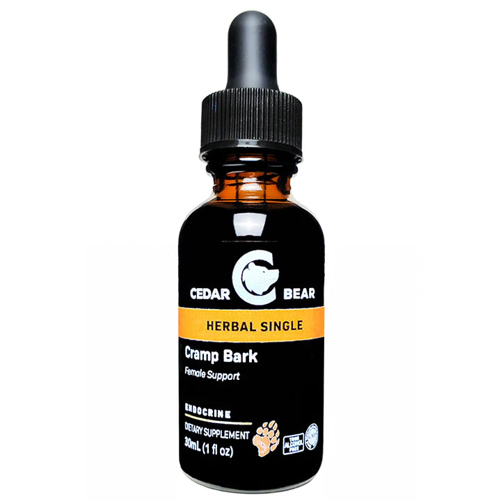 Cedar Bear® Cramp Bark 30ml Female support