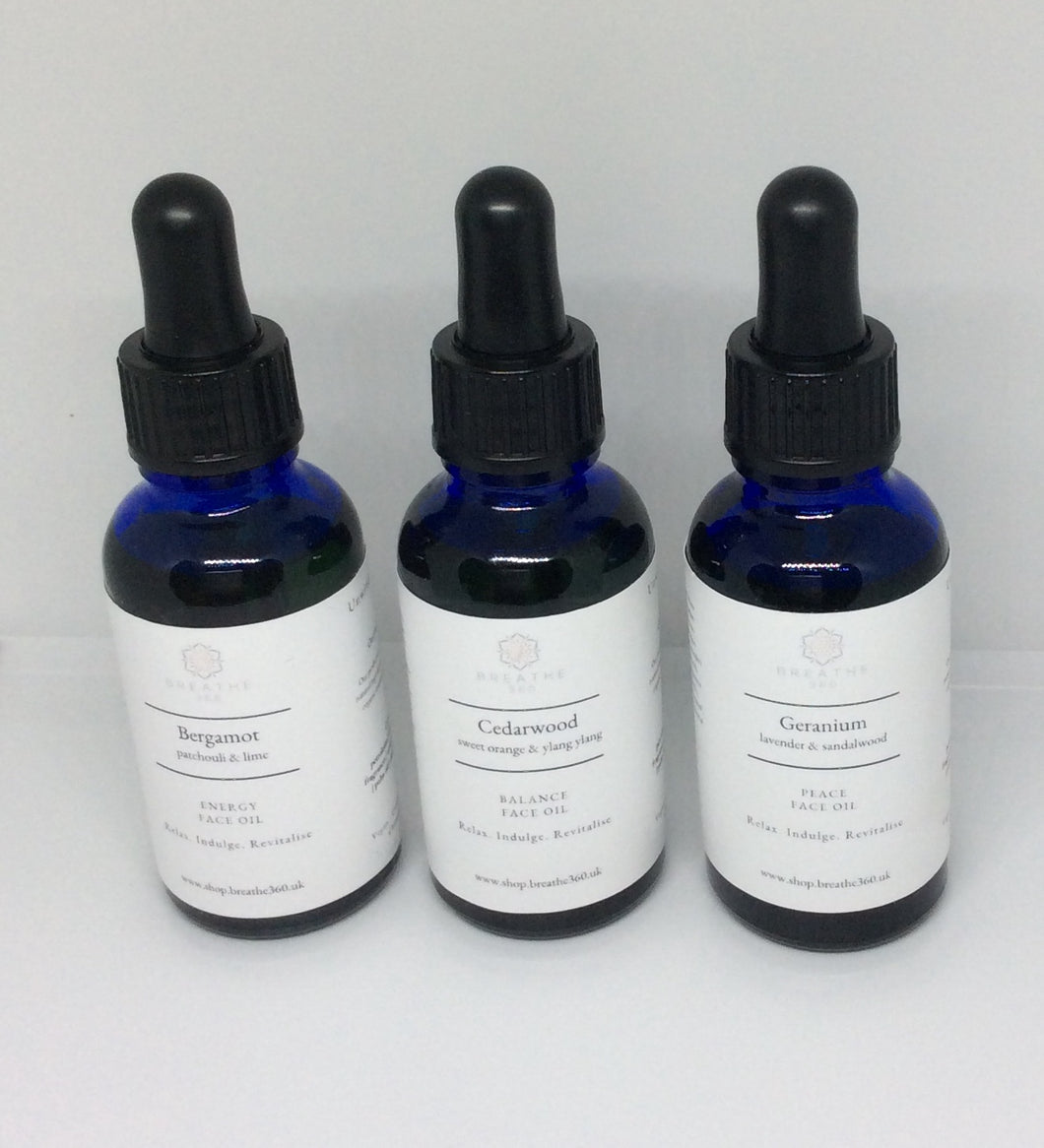 Breathe360 BALANCE - Organic Handmade Face Oil 30ml